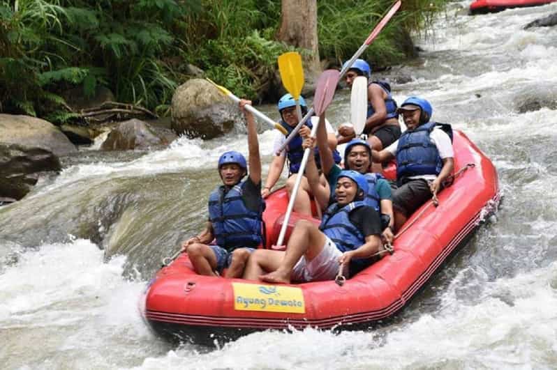 Bali Ayung River Rafting and Kintamani Volcano View Tour - Rafting on Ayung River