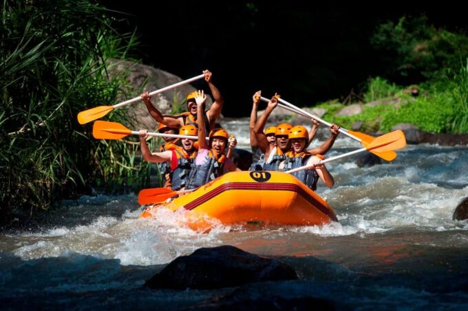 Bali: Ayung River White Water Rafting With Lunch & Transfer - Rafting Experience