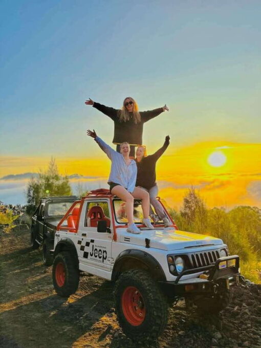 Bali: Batur Volcano Jeep Sunrise With Breakfast - Exploring Volcanic Lava Flow