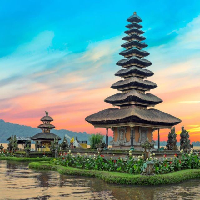 Bali: Bedugul Lake Temple, Twin Waterfall & Rice Field Tour - Itinerary Highlights