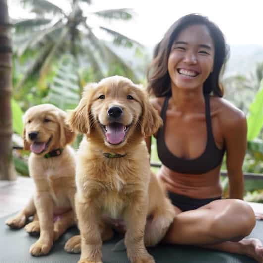 Bali: Canggu Puppy Yoga Class With Refreshing Drinks - Experience Highlights
