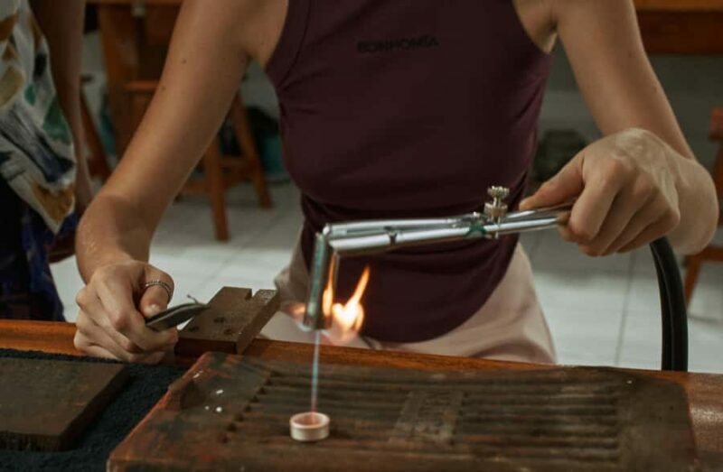 Bali: Canggu Silver Jewelry Making Class with Gold Plated - Crafting Your Jewelry: The Process