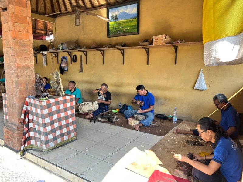 Bali: Explore Balinese Handmade and Handcrafting Art Tour - Itinerary and Locations