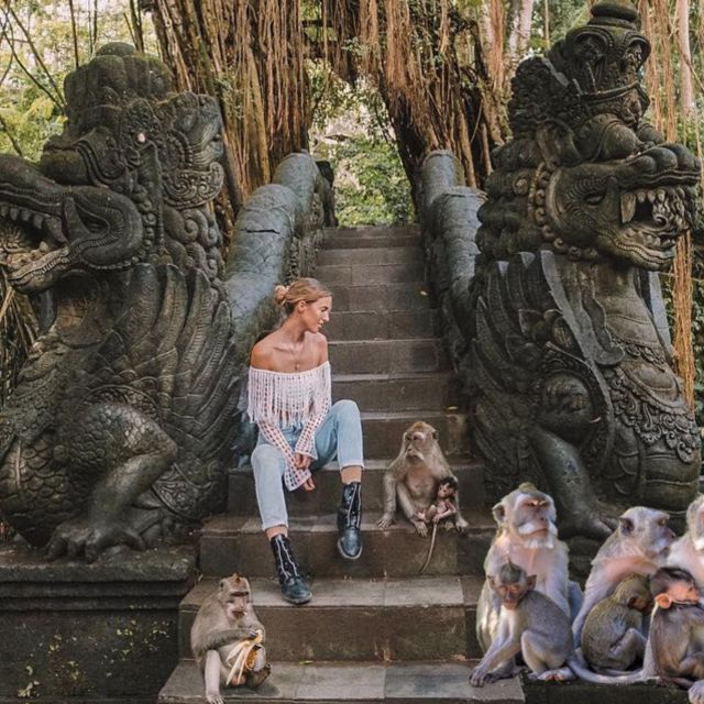 Bali : Full Day Ubud Waterfall With Tanah Lot Tour - Tanah Lot Temple