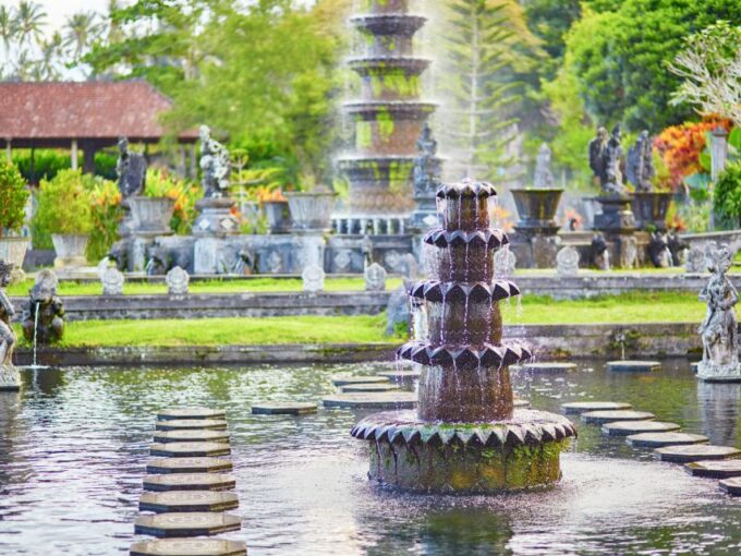 Bali: Gate of Heaven, Water Palace and Virgin Beach Tour - Optional Drop-off Locations