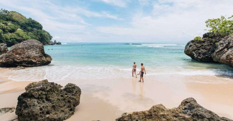Bali: Hidden Beach Tour & Seafood Dinner With Sunset View - Key Points