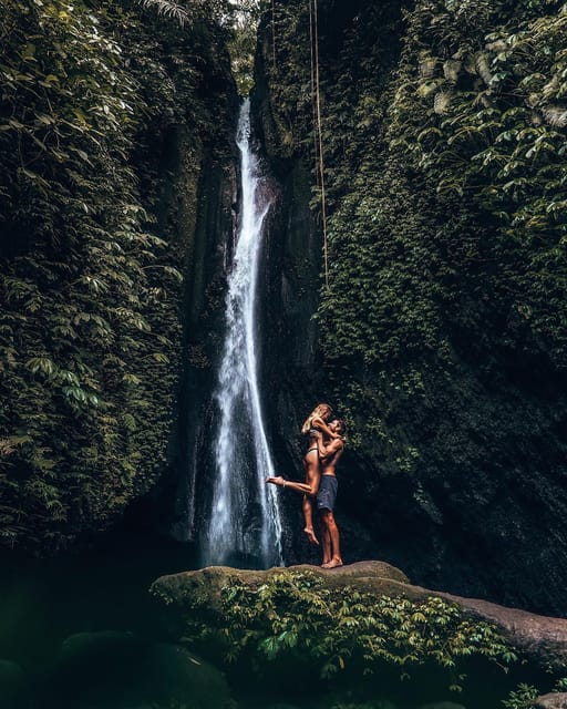 Bali Highlights: Taman Ayun, Jatiluwih, Leke Leke Waterfall - Campuhan Waterfall