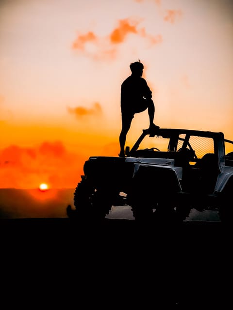 Bali Jeep Sunset With Phone Photoshoot - Explore Mount Baturs Beauty