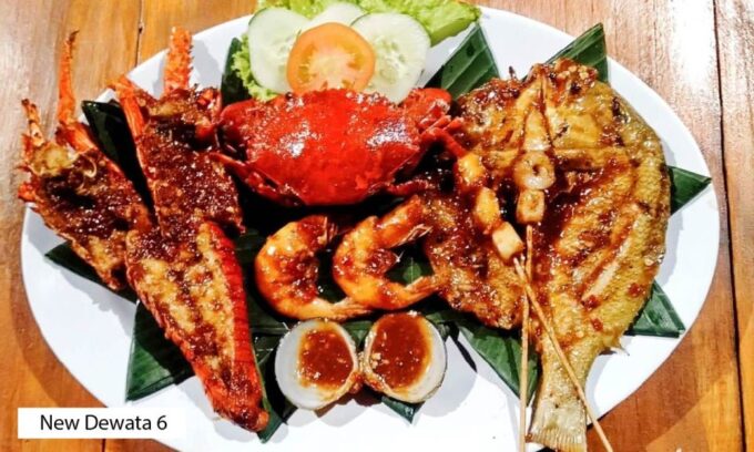 Bali: Jimbaran New Dewata Cafe Seafood Meal With Drinks - Seafood Meal Highlights