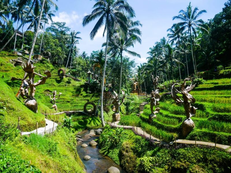 Bali: Kintamani, Tegalalang and Coffee Plantation Tour - Kanto Lampo Waterfall