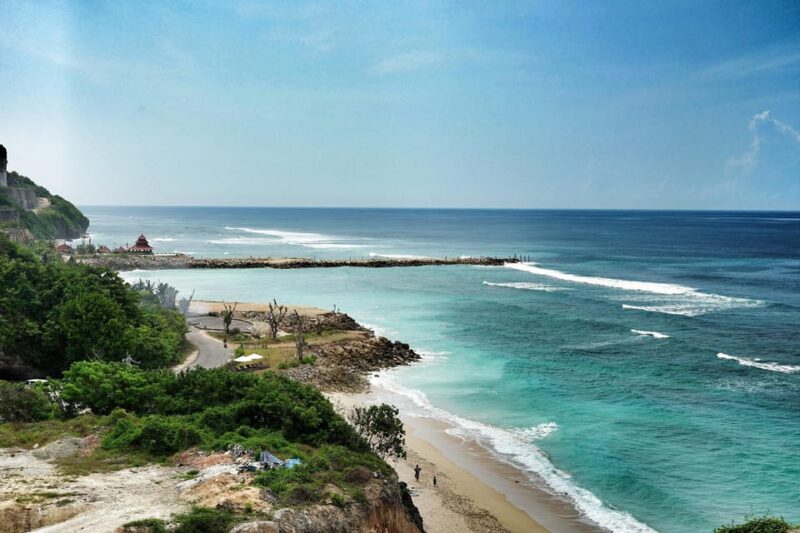 Bali: Melasti Kecak Dance, Padang Beach & Jimbaran Bay Tour - Melasti Kecak Fire Dance