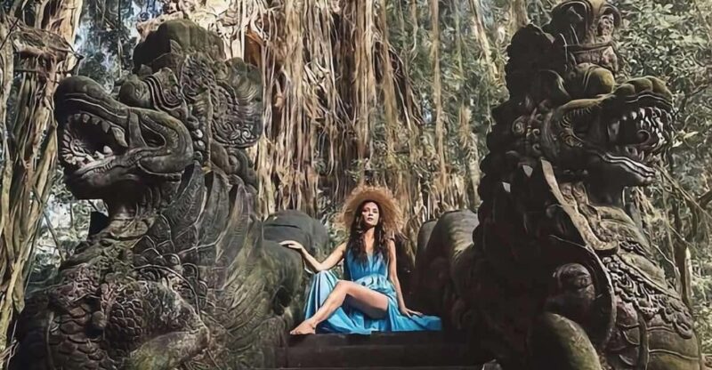 Bali: Monkey Forest, Temple and Kanto Lampo Waterfall Tour - Key Points
