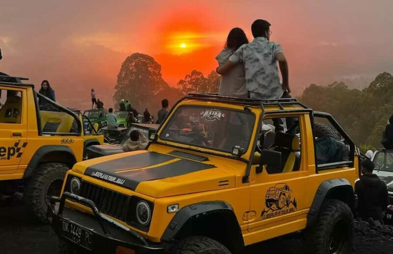 Bali: Mount Batur Jeep Sunrise Tour & Ubud Zipline Adventure - Mount Batur: Jeep Ride and Sunrise