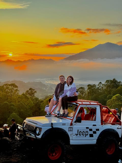 Bali: Mount Batur Jeep Tour With Hot Spring Option - Itinerary and Activities