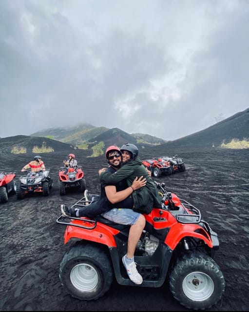 Bali Mount Batur Quart Bike Black Lava Adventure - Itinerary Details