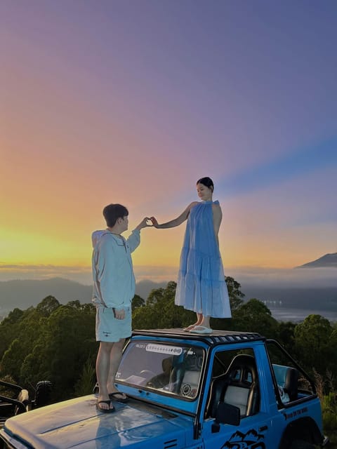 Bali: Mount Batur Sunrise Jeep Tour and Hotspring - Breathtaking Sunrise View