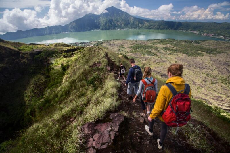 Bali: Mount Batur Sunrise Trek and White Water Rafting - Hiking Experience