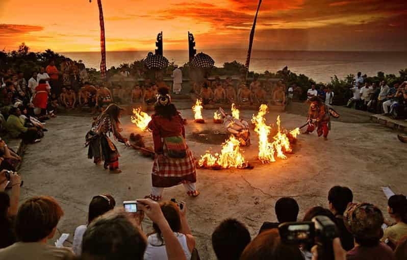 Bali: Nusa Dua Beach, Ulu Temple and Kecak Fire Dance - Key Points