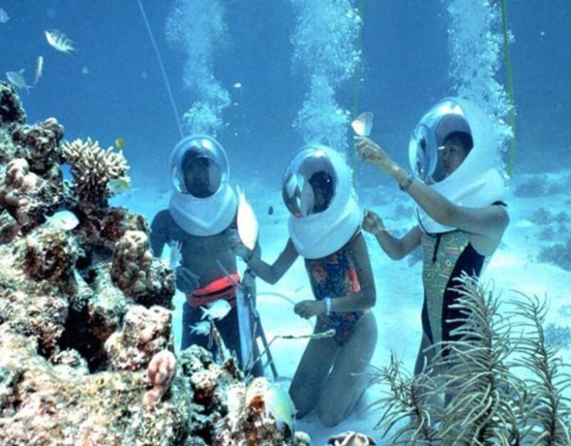 Bali Nusa Dua Sea Walker With Private Transfer - Underwater Experience