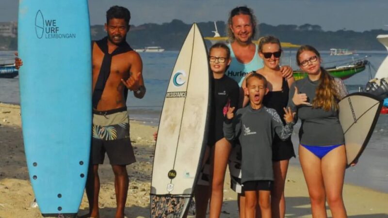 Bali: Nusa Lembongan Surf Lesson for All Levels - Key Points