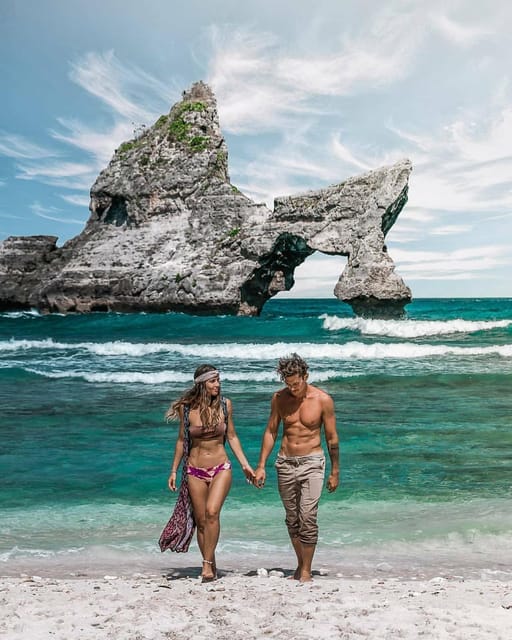 Bali : Nusa Penida Hidden Activity, Seaweed, Temple, Beach. - Goa Giri Putri Temple