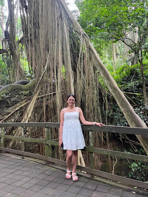 Bali: Private Day Trip With Monkey Forest and Jungle Swing - Discovering Tegenungan Waterfall