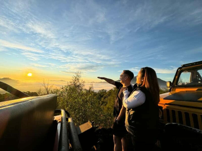 Bali : Private Sunrise Jeep Tour and Hot Spring All Include - Key Points