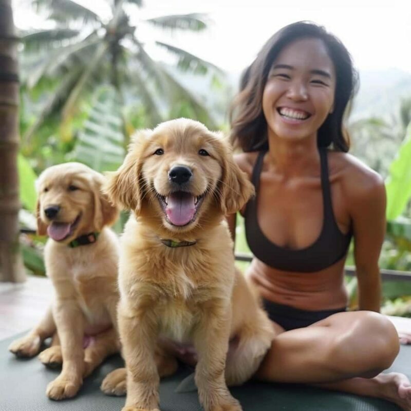 Bali: Puppy Yoga Class - Rescue Puppies & Refreshing Drinks - The Setting and Practical Details