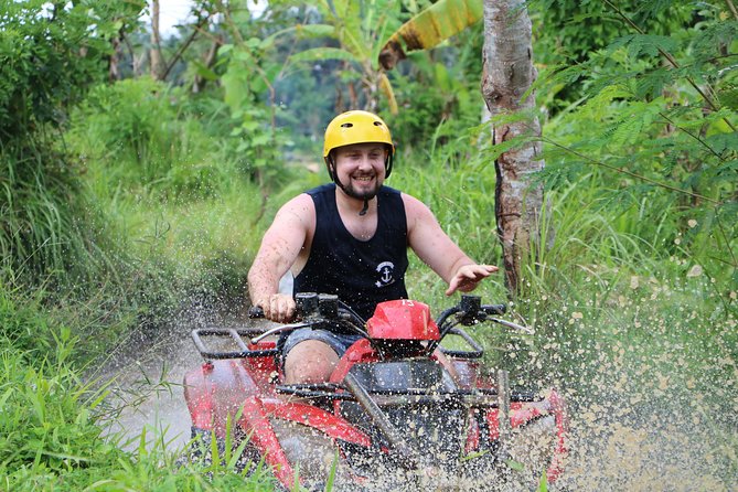 Bali Quad Adventure With Waterfall Tour - Experiencing the Tegenungan Waterfall