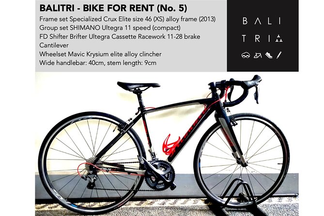 Bali Road Bike Hire / Rent - Pricing and Availability