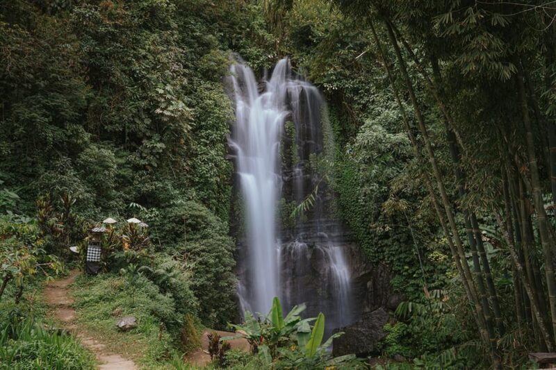 Bali Scenic Rice Terraces, Temple & Waterfall Tour - Munduk Waterfall