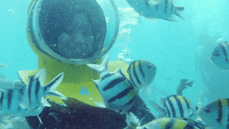 Bali: Sea Walk, Solo Jetski and Parasailing With Pickup - Experience Description