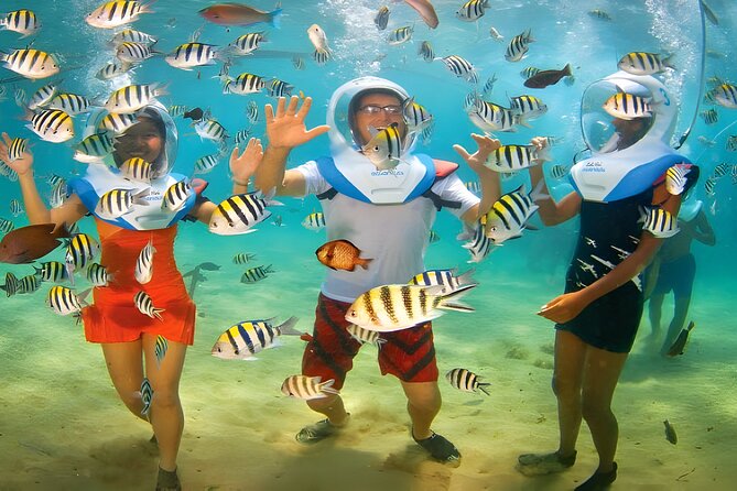 Bali Sea Walking and Telaga Waja Rafting Trip Adventure - Sea Walking Experience