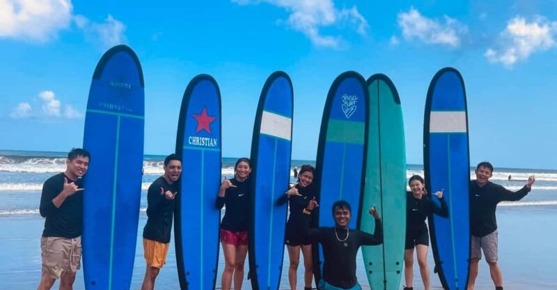 Bali: Seminyak Beach Surf Lesson Experience 2 Hour - Key Points
