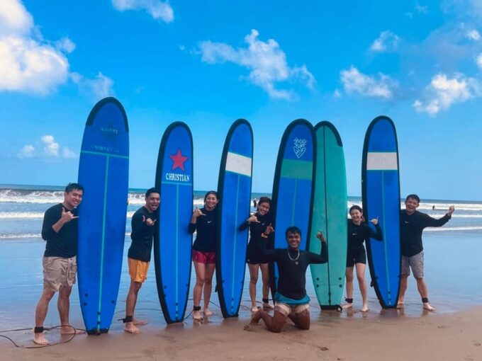 Bali: Seminyak Beach Surf Lesson Experience 2 Hour - Meeting Point Locations