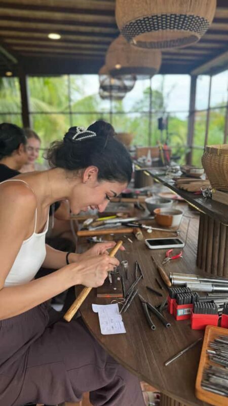 Bali: Silver Jewelry Workshop - Craft Your Own Piece - Key Points