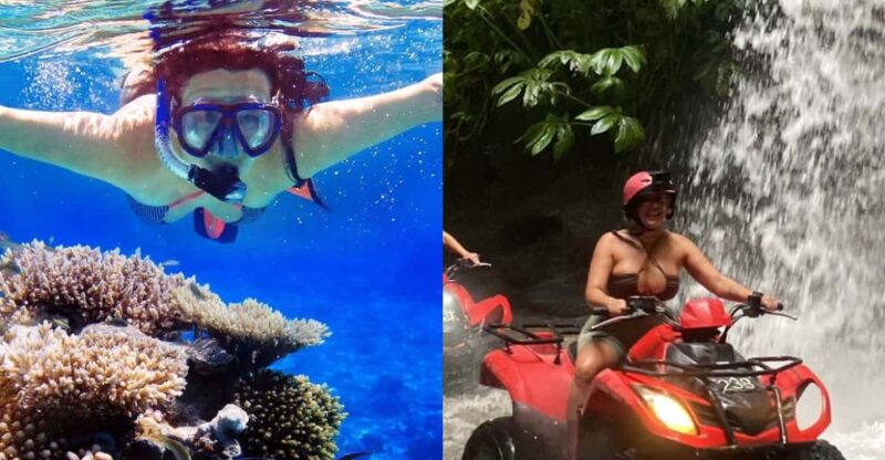 Bali: Snorkeling and ATV Quad Bike Tour With Lunch - Snorkeling Experience