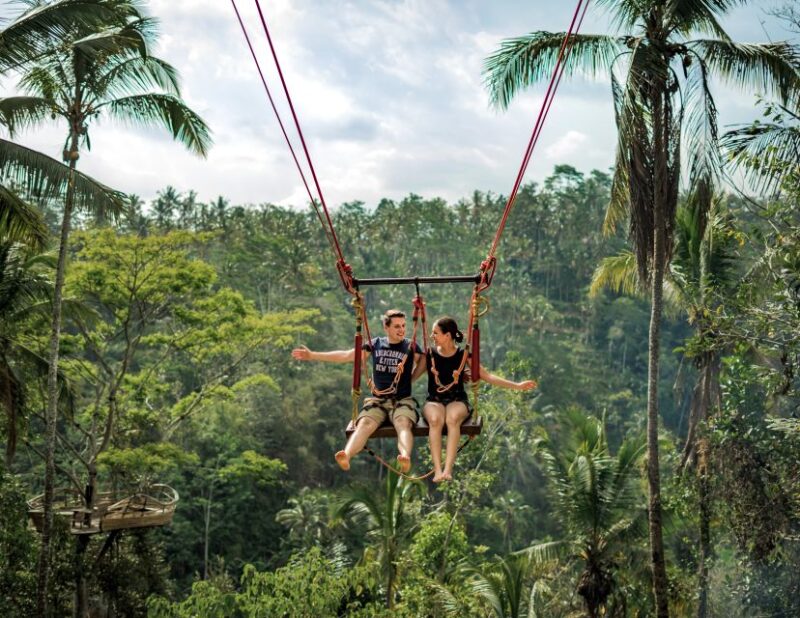 Bali: Swing With Falls, Rice Terrace, & Monkey Forest Option - Highlights and Activities