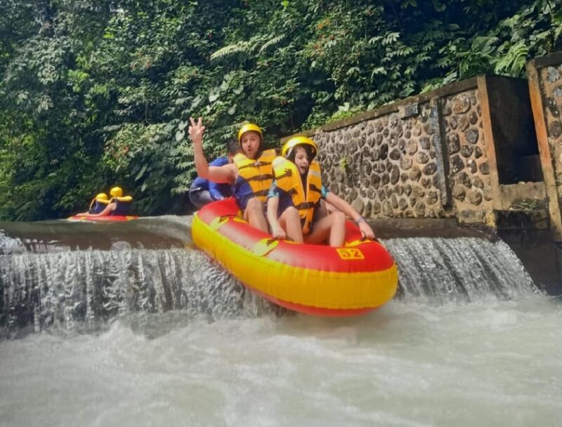 Bali Telaga Waja Rafting and River Tubing Adventure - Tubing on Pakerisan River