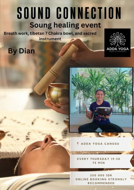 Bali : Tibetan sound healing connection at ADDA YOGA - What to Expect at ADDA YOGA’s Tibetan Sound Healing Connection