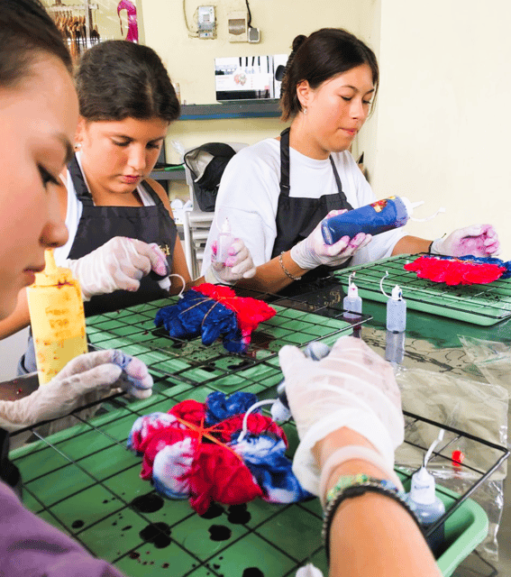 Bali: Tie Dye Shirts, 5 Minute Curing Process to Take Home. - Process Steps