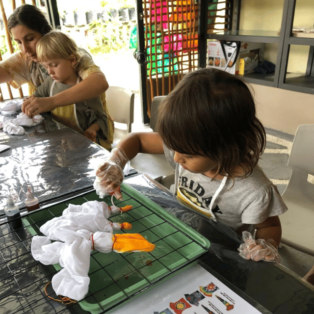 Bali: Tie Dye Shirts, 5 Minute Curing Process to Take Home. - Directions