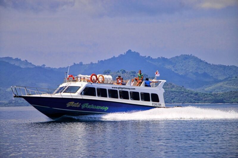 Bali To/From Gili Gede: Fast Boat (Optional Bali Transfer) - Transportation Inclusions