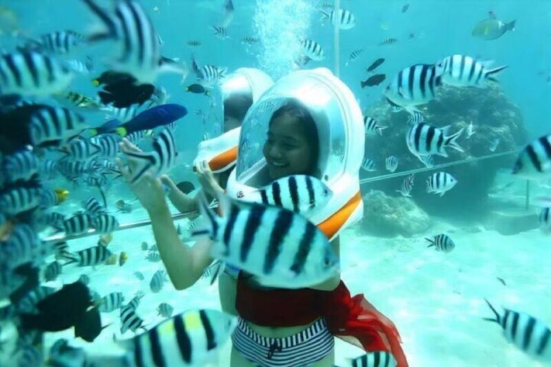 Bali: Underwater Sea Walking Experience & Uluwatu Temple - Key Points