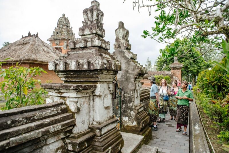 Bali: UNESCO World Heritage Sites Small Group Tour - Key Points