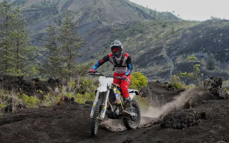 Bali: Volcano and Jungle Dirt Bike Adventure With Lunch - Key Points