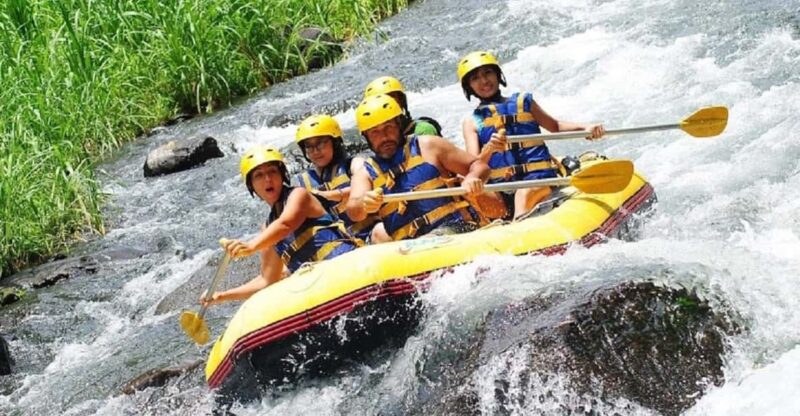 Bali: White Water Rafting and Monkey Forest Tour - Detailed Itinerary