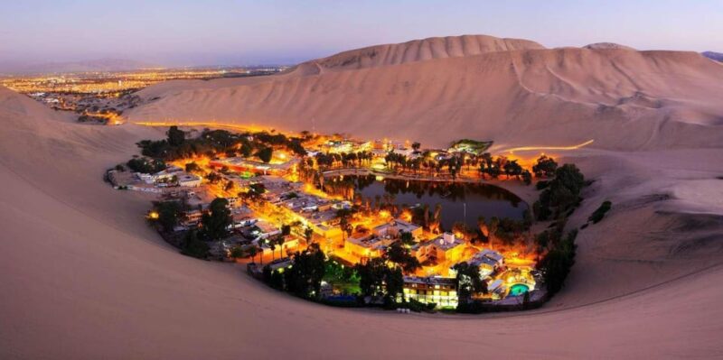 Ballestas-Huacachina Oasis and Nazca Overflight From Lima - Exploring Huacachina Oasis