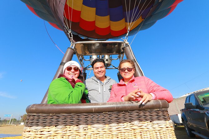 Balloon Flight + Breakfast + Pyramids + Pick up in Mexico City - Convenient Pick-up Service