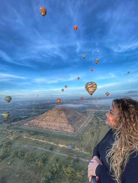 Balloonflight and Teotihuacantour W/Breakfast Frommexicocity - Key Points
